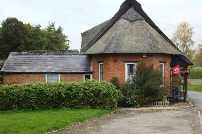 A thatched post office